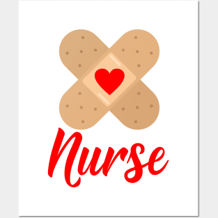 Nurse T-Shirt or Gift - Hospital Nurses Nursing Posters and Art